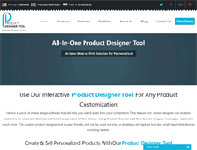 Tablet Screenshot of productdesignertool.com